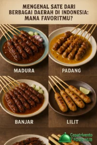 cepatrivento - Mengenal Sate dari Berbagai Daerah di Indonesia: Mana Favoritmu?